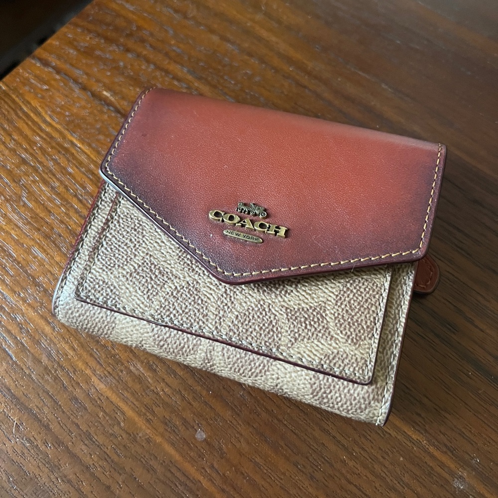 Coach Small Leather Wallet